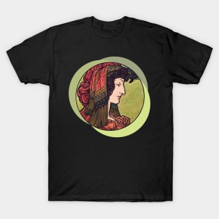 Alphonse Mucha Art Nouveau ver.2 T-Shirt